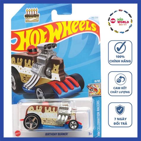 Xe mô hình Hot Wheels basic Bánh kem Birthday Burner HRY72 Shopee Việt Nam