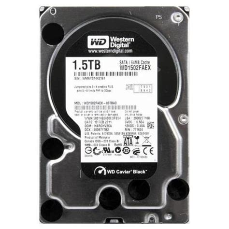 WD1502FAEX-007BA0 Western Digital SATA 6.0 Gbps 1TB Hard Drive