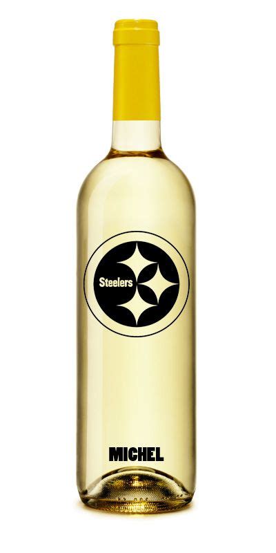 Steelers Botellas Personales Vinos Y Licores Personalizados