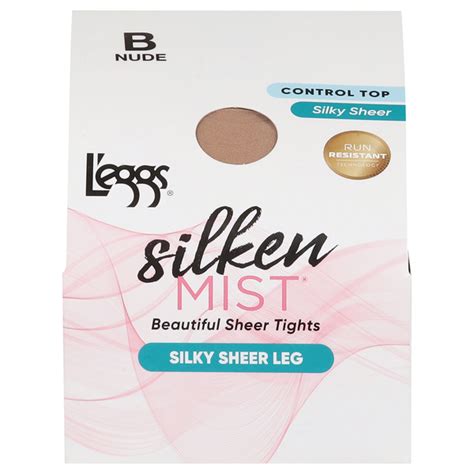 Save On L Eggs Silken Mist Nude B Beautiful Sheer Tights Order Online Delivery Stop Shop