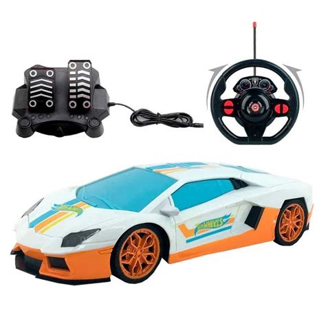Carrinho De Controle Remoto Turbo Tiger Hot Wheels Candide