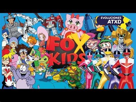 Evolución de Fox Kids 1990 2004 ATXD YouTube