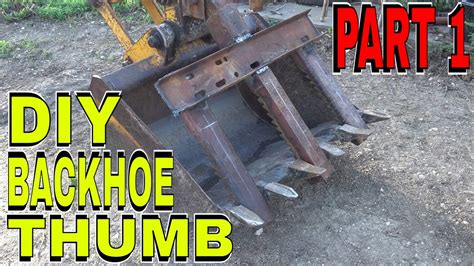 backhoe manual thumb  abby thorn blog