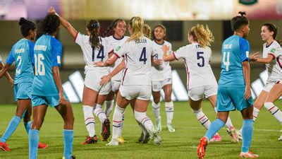 India Vs USA FIFA U 17 Women S World Cup Highlights USA Thrash India