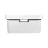 Storage Box With Lid L Infinity White Curver