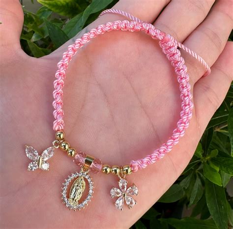 Virgen De Guadalupe Bracelet Etsy