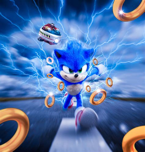 Download Sonic The Hedgehog Running Through Green Hill Zone