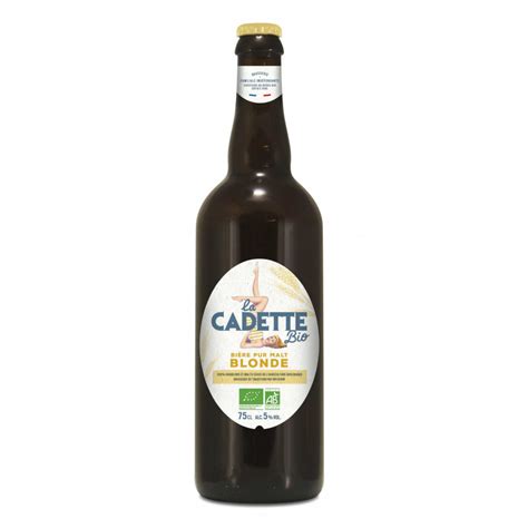 CADETTE BIO BLONDE 75 CL La Vie Claire Sainte Clotilde
