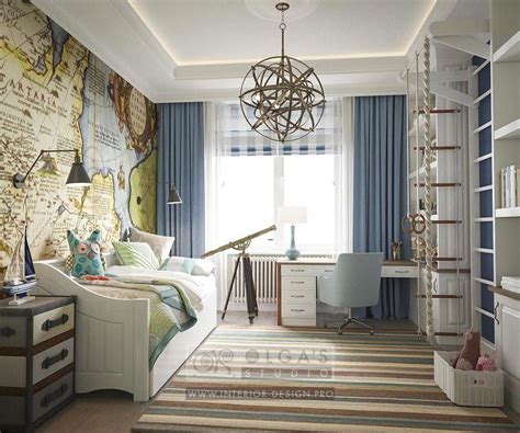 Дизайн детской комнаты для мальчика #childrenroomideas | Детская мебель ...