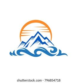 Mountain Silhouette Logo Stock Vector (Royalty Free) 796854718