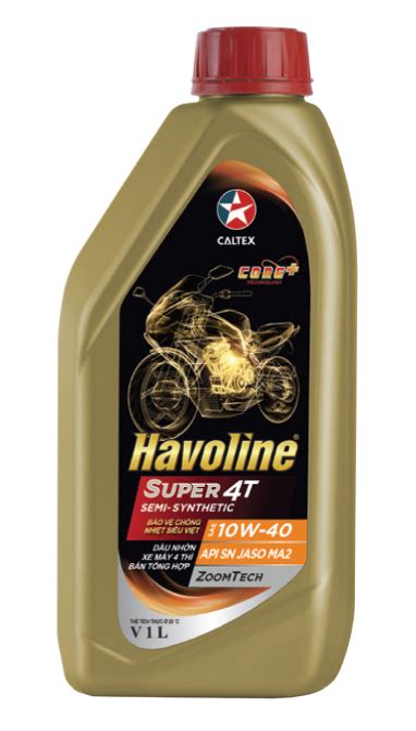 Dầu Nhớt Havoline® Super 4t Semi Synthetic Sae 10w 40 Caltex Vietnam