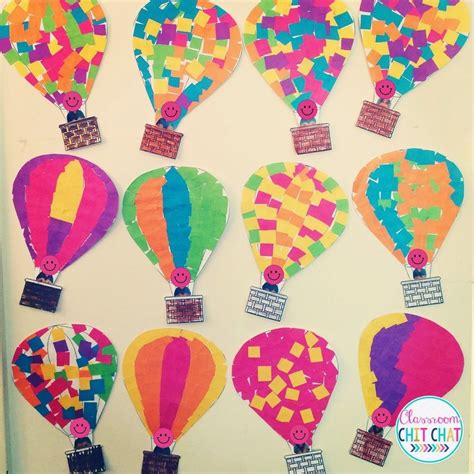 Hot Air Balloon Art Activity Artofit