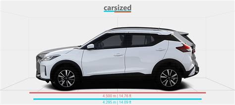 Dimensions Nissan Kicks 2020 Present Vs Bmw X1 2022 Present