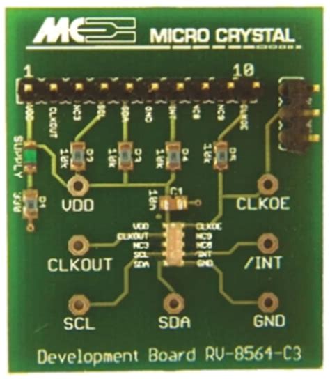 RV 8564 C3 TA 020 EVAL Micro Crystal Micro Crystal RV 8564 C3 TA 020