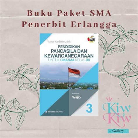 Promo Buku Pkn Kelas Xii12 Sma Wajib Penerbit Erlangga Diskon 23 Di