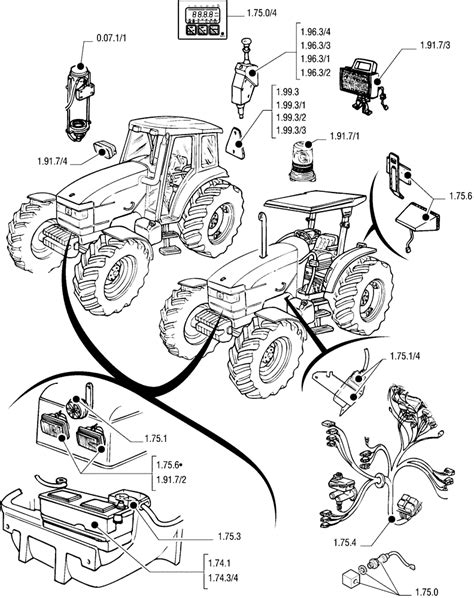 Tl80 Tractor 1098 104 Sec 06 Electrical New Holland
