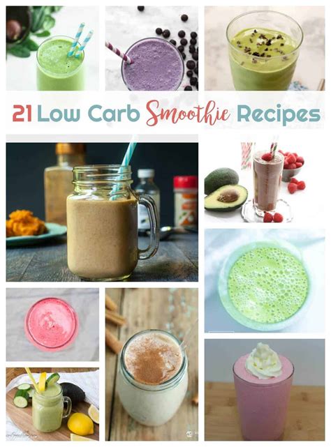 Low Carb Smoothie Recipes | Healthy Living in Body and Mind