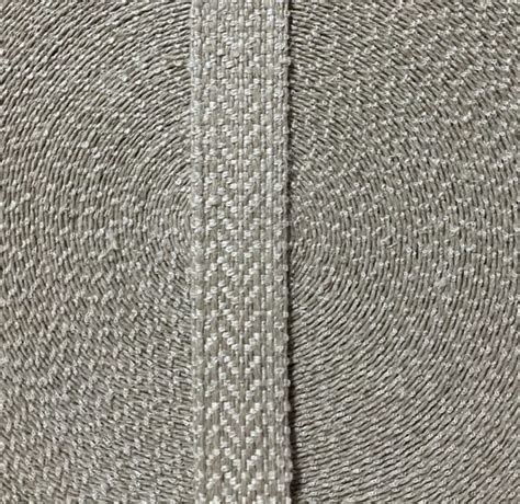 Hemp Herringbone Webbing Natural 25mm Hempfabric