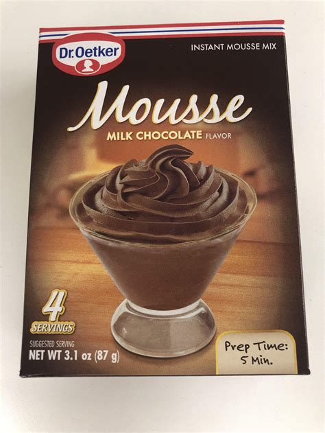 Dr Oetker Milk Chocolate Mousse Alpine Delicatessen