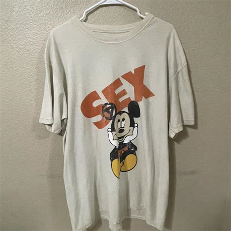 Mitch Modes Life Is War SEX Mickey Tee Printed On Depop
