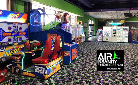 Air Insanity Indoor Trampoline Parks Arcade Upgrade In Rochester Mn