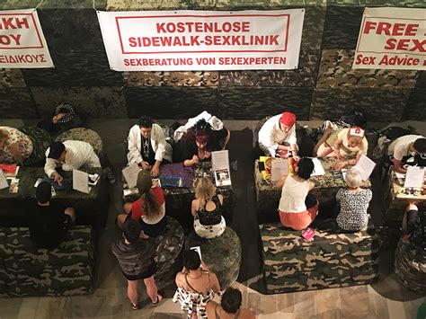 Documenta 14 Kassel Sidewalk Sex Clinic Sprinkle Stephens