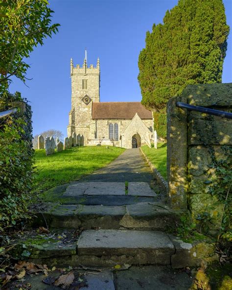 Godshill Church stock photo. Image of wight, thatched - 9152256