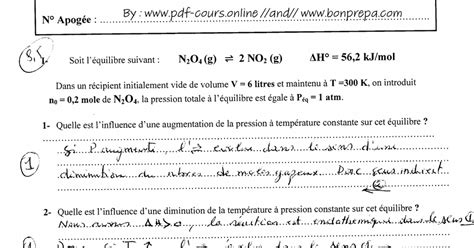 Examen Chimie En Solution Avec Corrig Pdf Google Drive