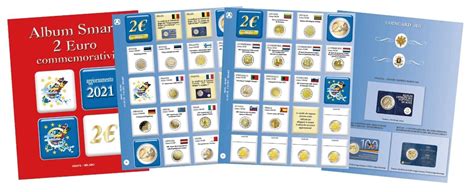 Abafil Album Smart X Euro Commemorativi Raccoglitore Fogli Dal