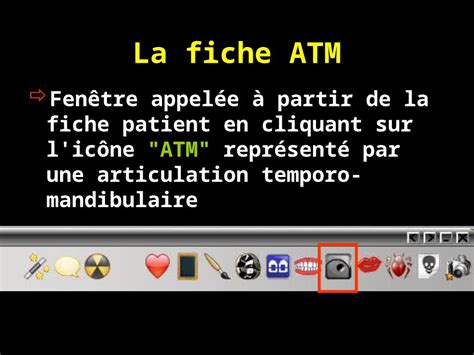 PPT Fenêtre appelée à partir de la fiche patient en cliquant sur l