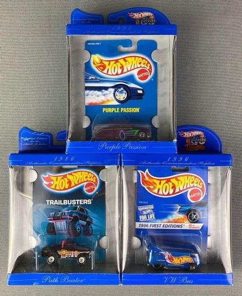 Group Of Mattel Hot Wheels Th Anniversary Vehicles Matthew Bullock Auctioneers