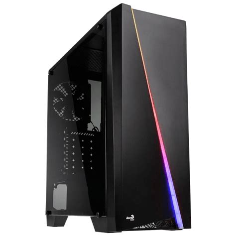 GABINETE ATX AEROCOOL CYLON RGB PRETO