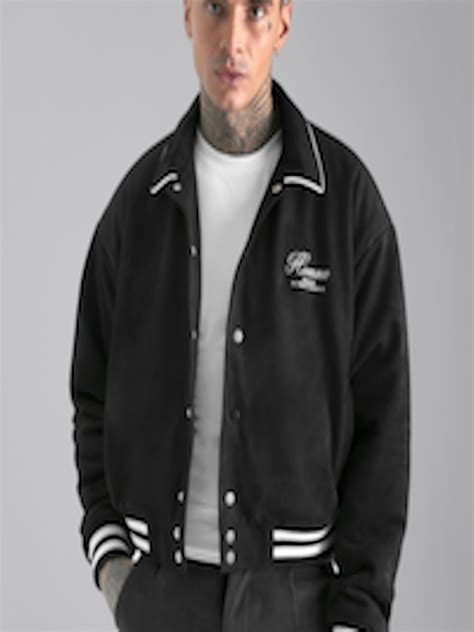 Buy Boohooman Boxy Suede Varsity Bomber Jacket Jackets For Men
