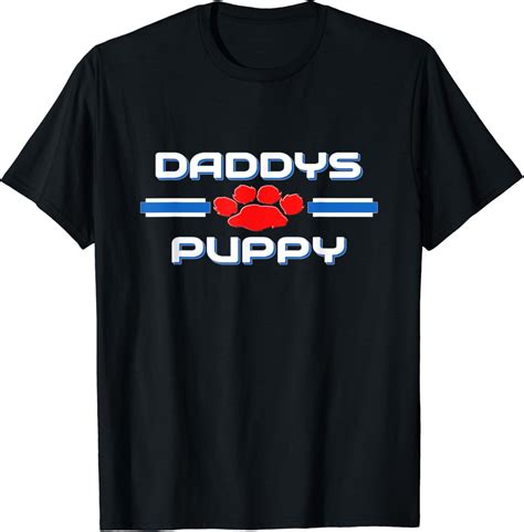 Amazon Mens Gay Daddy Puppy Tshirts Pup Play Fetish Kink BDSM Tee Shirts Clothing Shoes