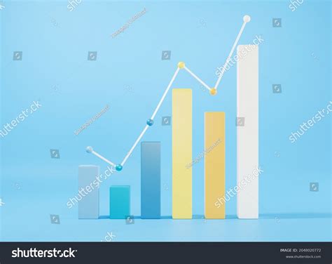 Bar Chart Graph Growth Diagram Infographics Stock Illustration ...