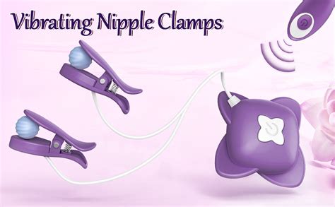 Amazon Nipple Toys Vibrator Sex Toys Vibrating Nipple Clamps Women Sex Toys Bdsm