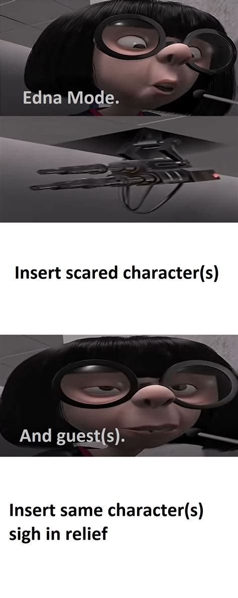 Edna Mode and Guest(s) Blank Meme by Disneyponyfan on DeviantArt