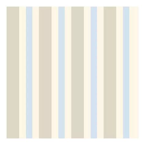 Papel De Parede Adesivo Listrado Nude Bege Azul Bebê m Parcelamento sem juros