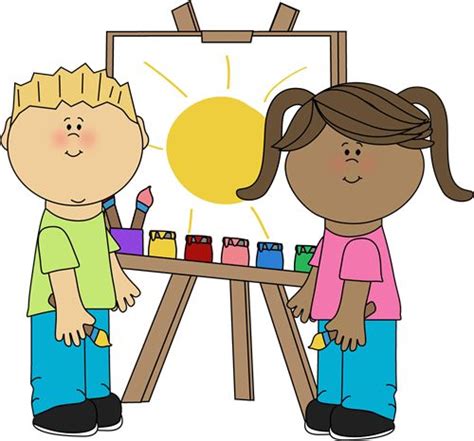 Preschool Children Clip Art