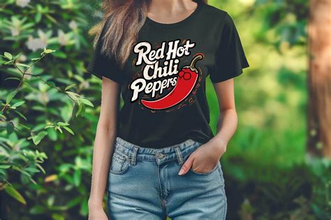 Red Hot Chili Peppers PNG PNGSublimation Graphic By Begum Creation