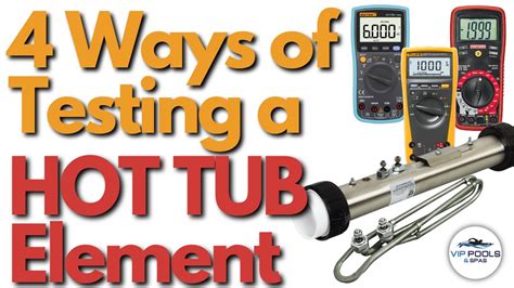 Ways Of Testing A Hot Tub Heater Element Step By Step Youtube