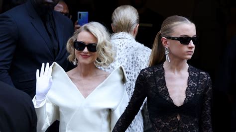 Naomi Watts and trans daughter Kai Schreiber light up Dior event