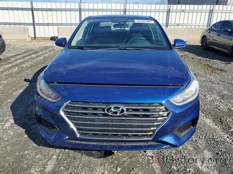 Report 3kpc24a62le115308 Hyundai Accent 2020 Blue Gas Price And
