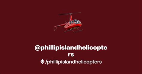 Phillipislandhelicopters Instagram Facebook Linktree