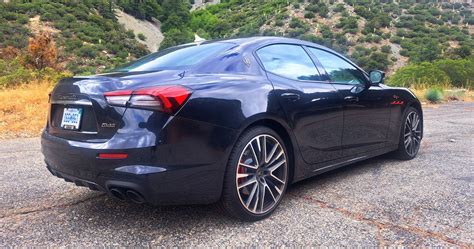 2022 Maserati Ghibli Trofeo Review: A Ferrari V8 Engine In A Luxury Sedan