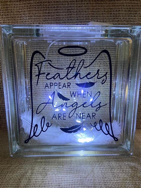 Personalised Glass Blocks – Nicola's Scents