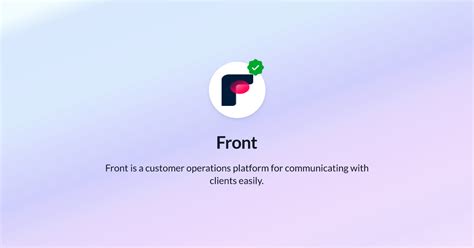 front app top features pricing user reviews