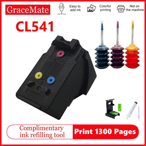 Qsyrainbow 1 3pcs Pg540 Cl541 Replacement Ink Cartridges Pg 540 Cl 541