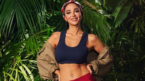 I M A Celeb S Tulisa Shows Off Incredible Six Pack As She Talks Myleene Klass Bikini Scenes