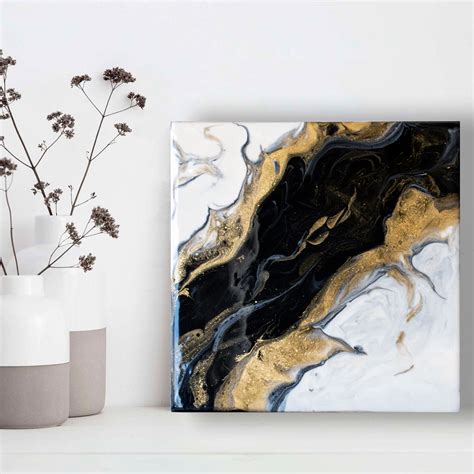 Картина Geode, коллекция Срез камня 30x30 см - ALX Studio